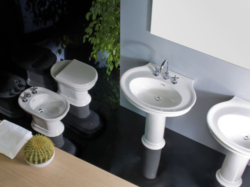 Раковина из санфаянса Hatria DOLCEVITA Y0EW01 75х58 подвесная цвет белый - фото 2