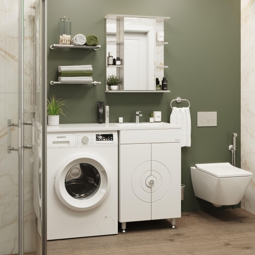 Тумба под раковину Onika Космос 106019 56х48х78 напольная - фото 5