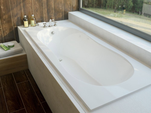 Ванна из литьевго мрамора Эстет Лаура ФР-00016995 170х70 пристенная прямоугольная - фото 4