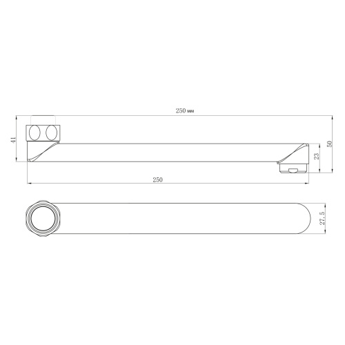 Излив LeMark LM9471C хром - фото 3