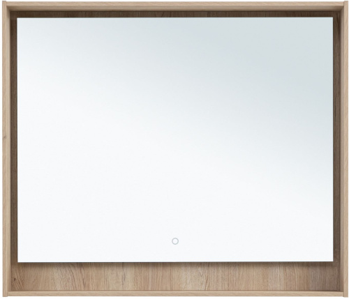 Зеркало в ванную Aquanet Милан 00336406 97х83 цвет светлое дерево - фото 2