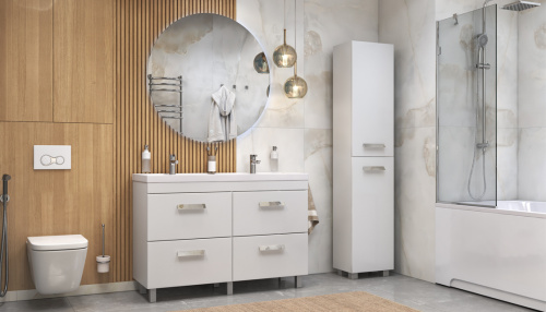 Пенал Velvex ORLANDO 40х30х190 pnORL.190-211 напольный цвет серый - фото 5