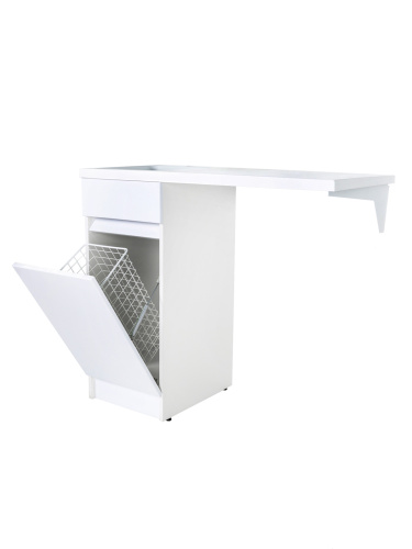 Тумба под раковину Orange Sistema STK-40TUW 37х48х86 цвет белый - фото 5