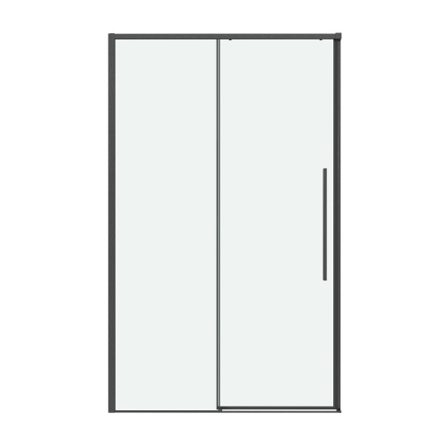 Душевая дверь Grossman Galaxy 100.K33.01.140.42.00 140х195 стекло прозрачное профиль графит