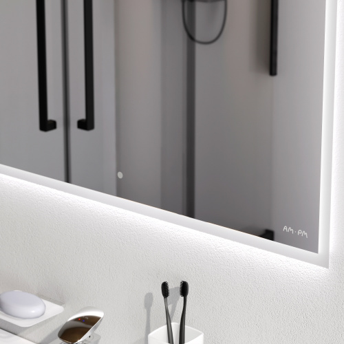 Зеркало Am.Pm X-Joy M85MOX10801S 80х70 подвесное - фото 5