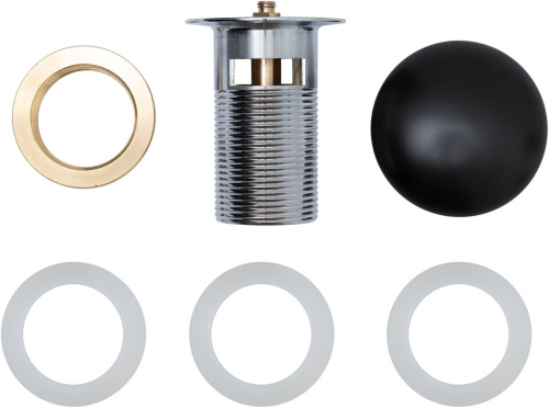 Донный клапан для раковины Aquanet 00333929 - фото 4