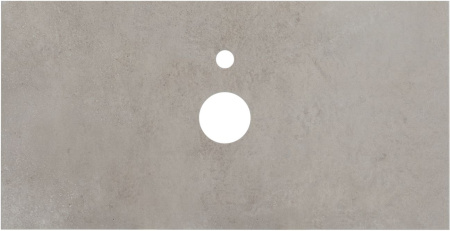 Столешница Aquanet Nova Lite 00257614 88х45 накладная цвет серый