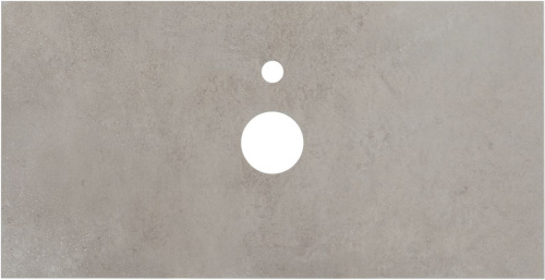 Столешница Aquanet Nova Lite 00257614 88х45 накладная цвет серый - фото 2