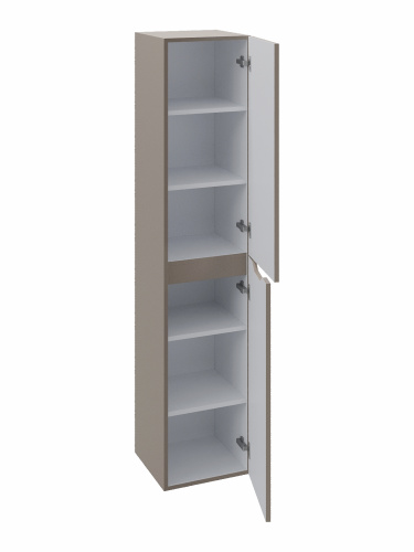 Шкаф-пенал Orange Line Li-35PuL 35х35х165 подвесной цвет бежевый - фото 4