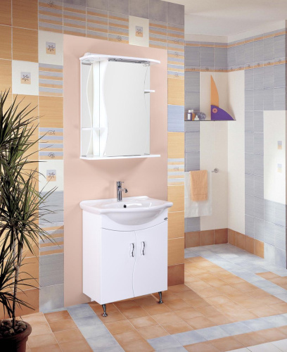 Зеркало-шкаф Onika Лилия 206511 65х25х76 подвесной - фото 2