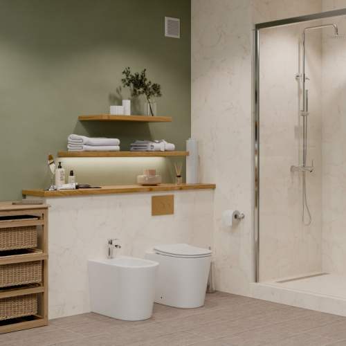 Биде Iberica Blanca Burgos bide IB.BRA.B32 напольное - фото 3