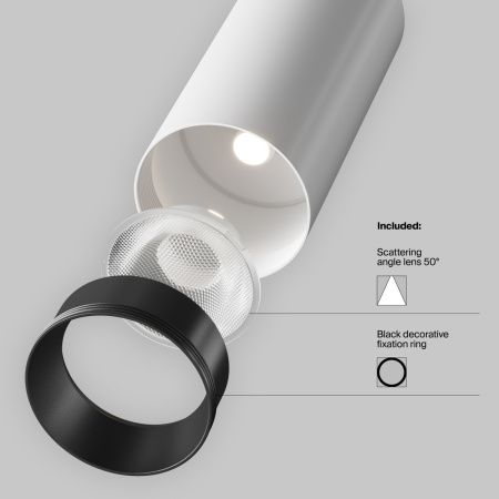 Трековый светодиодный светильник Maytoni Technical Focus LED TR021-1-12W3K-W-D-W