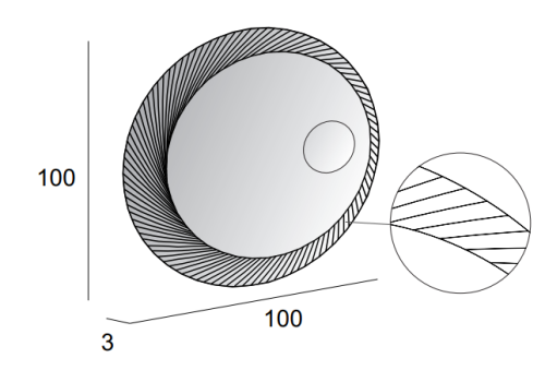 Зеркало в ванную Cezares 45011 100х100 - фото 5