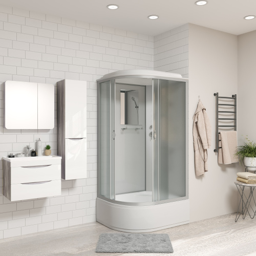 Душевая кабина Niagara Classic 23101424R 120х80 асимметричная с крышей ориентация правая - фото 3