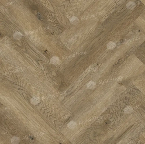 Ламинат Alpine Floor Ville 63264 Дуб Лас Неграс толщина 0.8 см 33 класс 643х131 - фото 2
