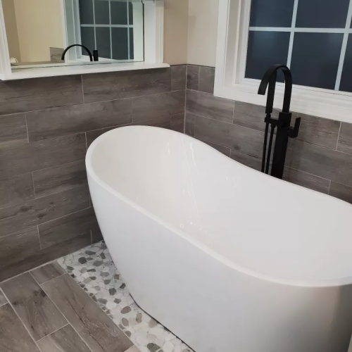 Смеситель BOCH MANN RESIA Вlack BM9191 напольный черный матовый - фото 4