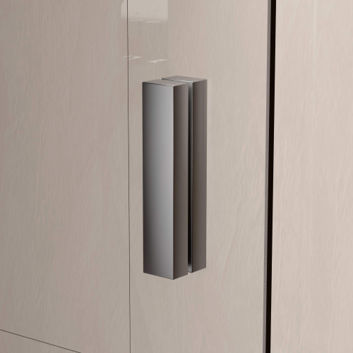 Душевая шторка на ванну RGW Screens 03114010-11 100х150 стекло прозрачное профиль хром глянцевый ориентация универсальная - фото 5