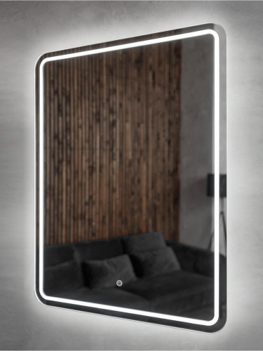 Зеркало в ванную Orange Nature ON-50ZE 50х70 цвет белый - фото 3