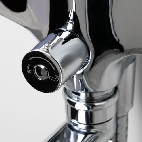 Смеситель для ванны Wasserkraft Rossel 2800 2802L настенный хром - фото 3