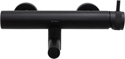 Смеситель для ванны с душем Allen Brau Priority 5.31B10-31 настенный черный - фото 3