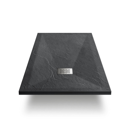 Душевой поддон Vincea H25 VST-4SR8012A 120х80 искусственный камень антрацит - фото 3