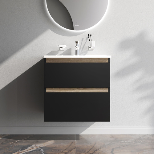 Тумба под раковину Am.Pm X-Joy M85AFHX0652BM 63х45х60 подвесная цвет черный