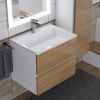 Тумба с раковиной Uperwood Barsa 293020534 80х50 цвет коричневый