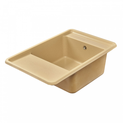 Кухонная мойка Aquaton Беллис 1A725032BS260 78х51 цвет бежевый поверхность матовая - фото 5