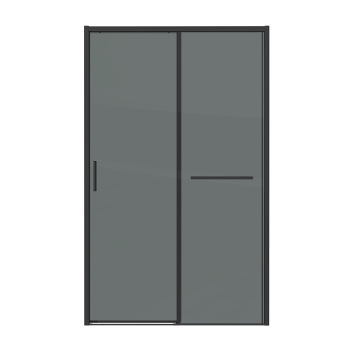 Душевая дверь Grossman Style 100.K33.05.130.21.10 130х195 стекло тонированное профиль черный матовый