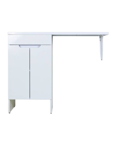 Тумба с раковиной Orange Sistema STD-120TUW+RAL 120х48х91 цвет белый - фото 2