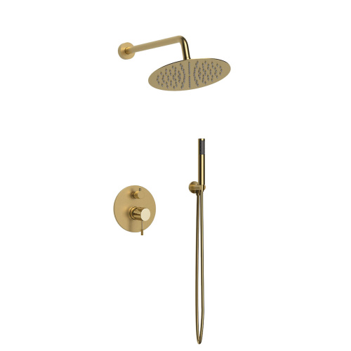 Душевая система Vincea Desire VSFW-1D1BG встраиваемая в стену - фото 2