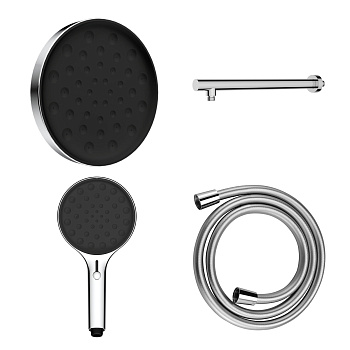 Душевой гарнитур Vincea Inspire VSHH-3I2AHCH настенный хром