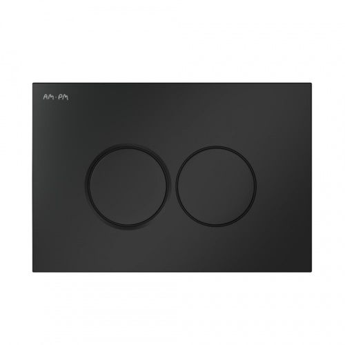 Клавиша смыва механическая Am.Pm ProC I070138 цвет черный матовый