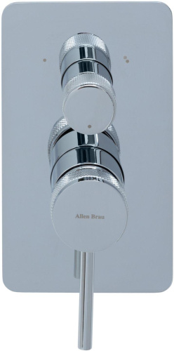 Смеситель для ванны с душем Allen Brau Priority 5.31A11-00 встраиваемый в стену хром - фото 3