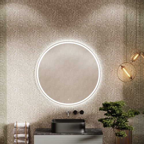 Зеркало в ванную Sancos Bella BE1000 100х100 - фото 2