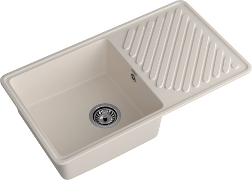 Кухонная мойка Granfest Quarz 53 белый 85х48 цвет белый поверхность матовая - фото 2