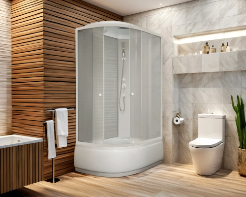 Душевая кабина Parly Effect EF1221R 120х80 асимметричная с крышей ориентация левая