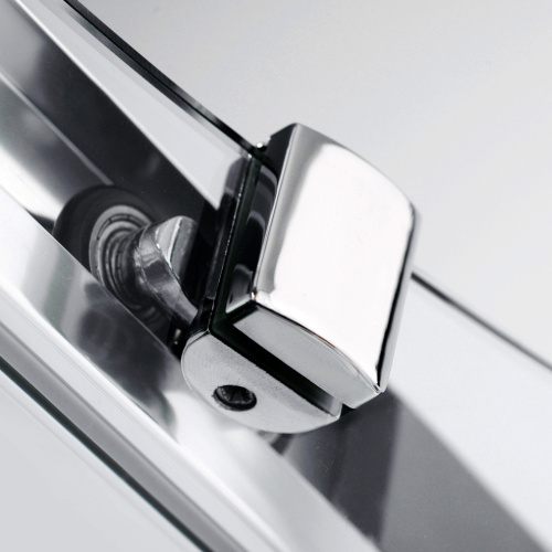 Душевая дверь Wasserkraft Lippe 45S 45S08 150х190 стекло прозрачное профиль хром глянцевый - фото 5