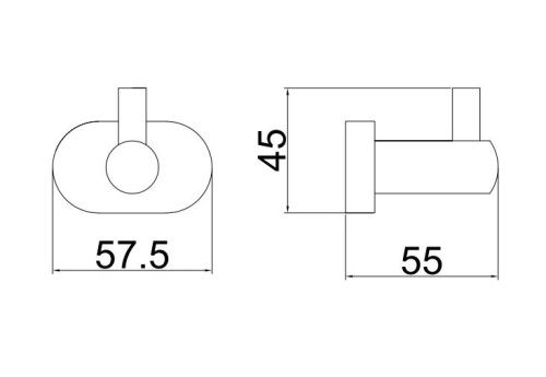 Крючок BELZ B90505-1 - фото 2