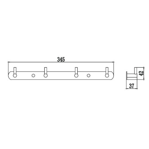 Крючок Savol S-007214 - фото 3