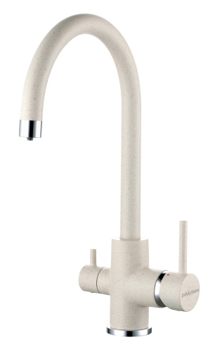 Смеситель для кухни Paulmark ESSEN Es213211-328 на раковину бежевый