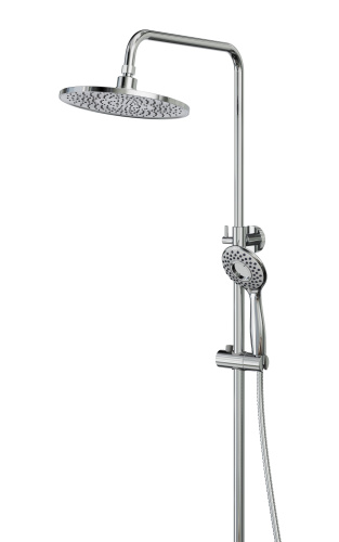 Душевая стойка Tokito Rain TOK-RAI-1017 настенная цвет хром - фото 2