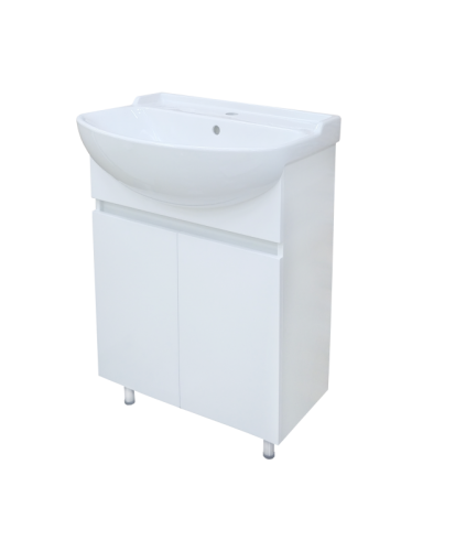 Тумба под раковину Misty Амур Э-Аму01060-021Н 61х30х70 напольная - фото 2