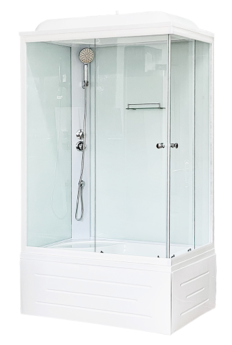 Душевая кабина Royal Bath ВР RB8120BP5-WT-L 120х80 прямоугольная с крышей ориентация левая