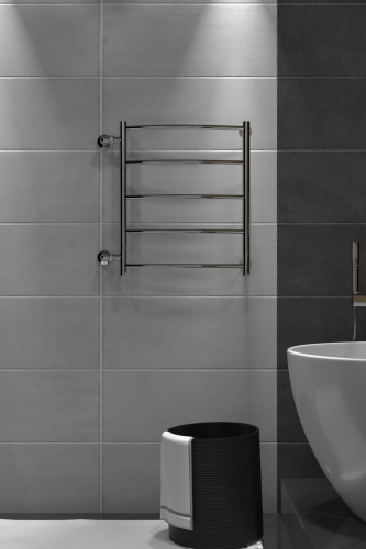 Полотенцесушитель Indigo Arc LASW60-50-б/п-50 59х60 водяной хром - фото 4