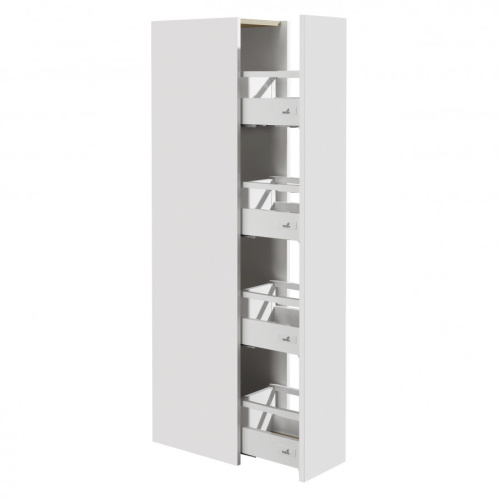 Шкаф-пенал Roca UP ZRU9303013 28х36х140 подвесной цвет белый глянцевый - фото 2