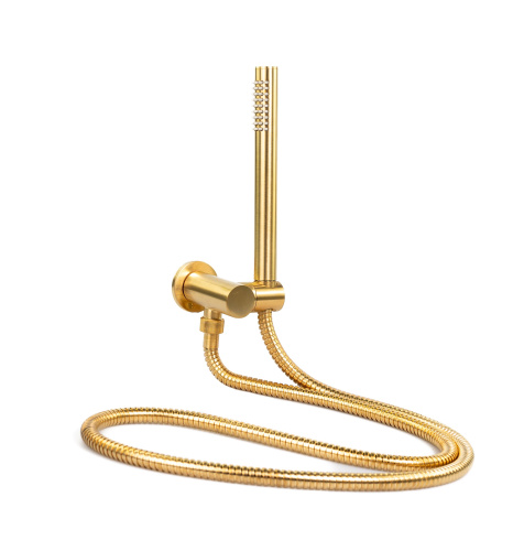 Душевой гарнитур Emmevi 154OT/ORS цвет брашированное золото - фото 3
