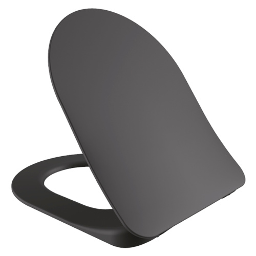 Чаша унитаза подвесная Creavit Free FE322-11AM00E-0000 цвет антрацит матовый без сиденья смыв торнадо - фото 4