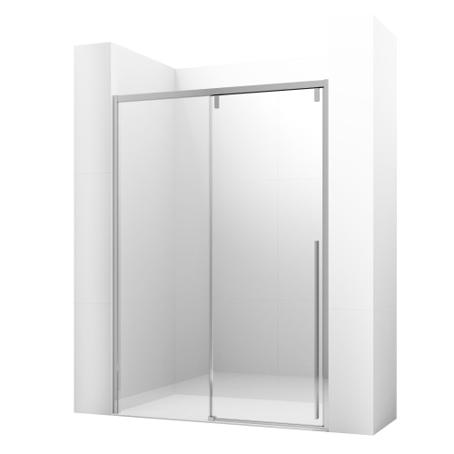 Душевая дверь Ambassador Intense 110021104IX 150х200 стекло прозрачное профиль хром глянцевый