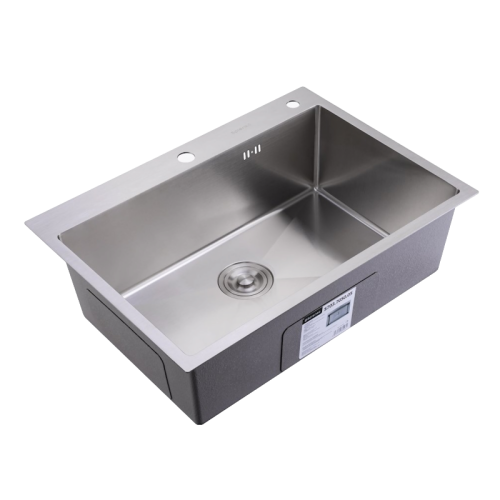 Кухонная мойка Splenka S703.7050.05 70х50 цвет сатин поверхность матовая - фото 2